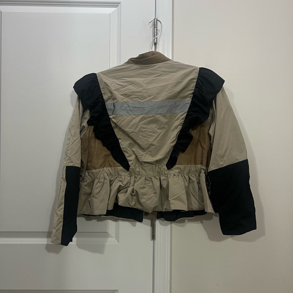 Sandy Liang Brown / Black Pell Jacket Size Medium $850 - Picture 5 of 7